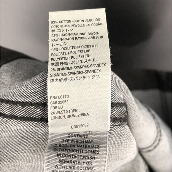 Free People Women's Modern Femme Denim Mini Skirt Size 2 Black Boho Goth - Picture 5 of 8